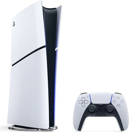 Konsolë Sony PlayStation 5 Digital Edition Slim 825GB, e bardhë