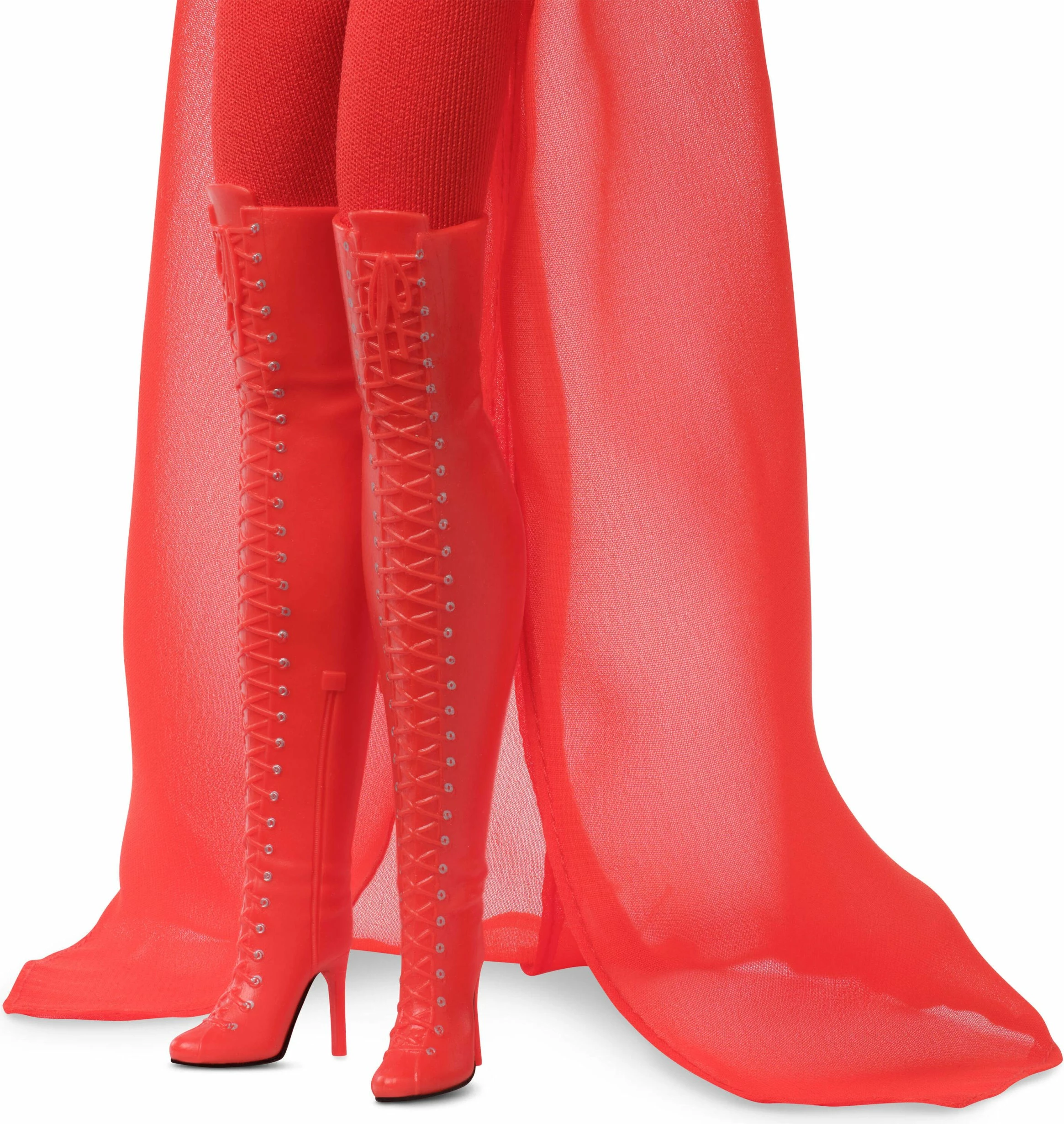 Kukull Barbie Mattel Signature Kylie Minogue JBJ38 koleksionuese, e kuqe, set 1 copë (me mbajtëse dhe certifikatë)