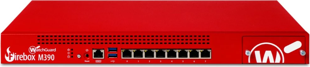 Firewall WatchGuard Firebox M390, 3 vjet Total Security, i kuq