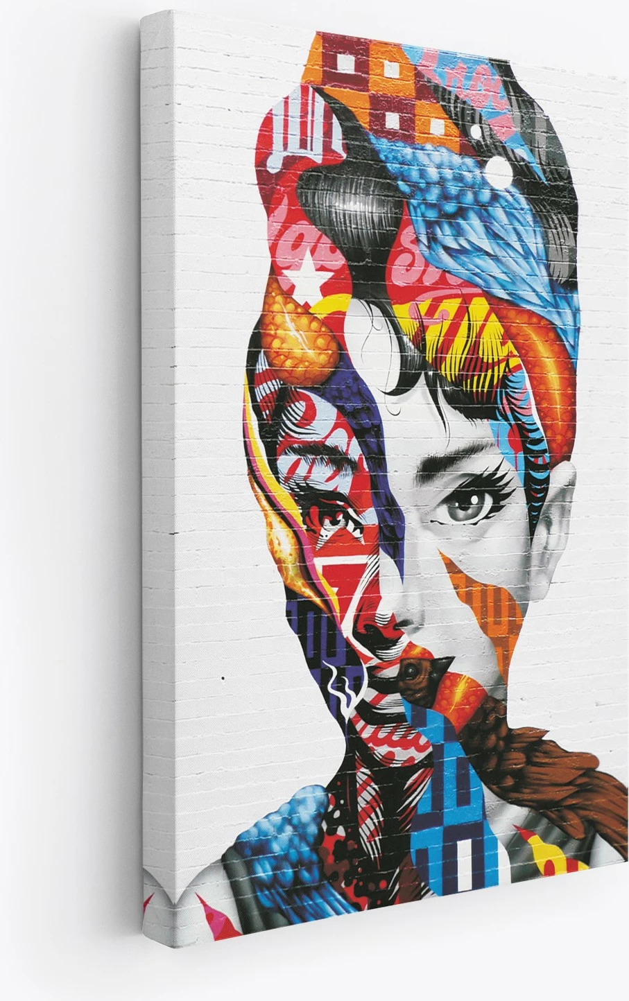 Pikturë dekorative në kanavacë, Wallity, Ersysb014, shumëngjyrëshe, 50x70cm