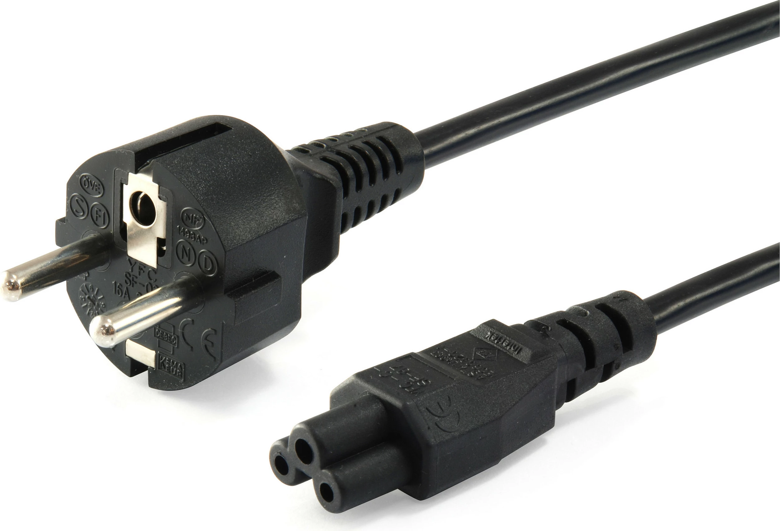 Kabllo rryme Equip C5 në Schuko, 1.8m, 250V 2.5A, e zezë