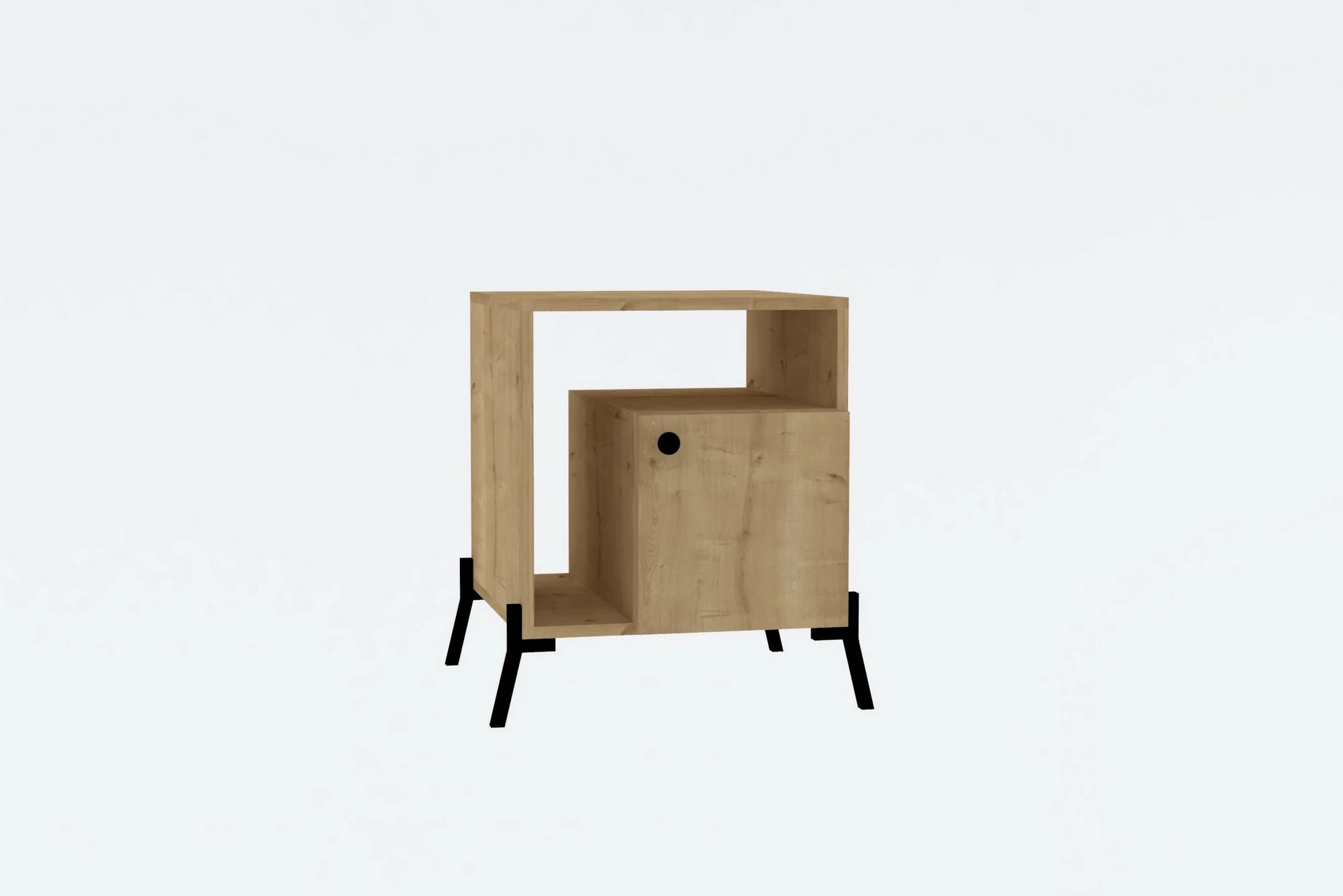 Komodin Hanah Home, Hazal, ngjyrë lisi