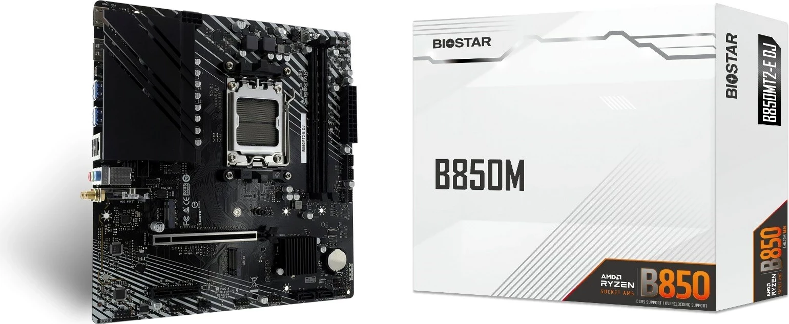 Pllakë amë Biostar B850MT2-E DJ, Socket AM5, micro ATX