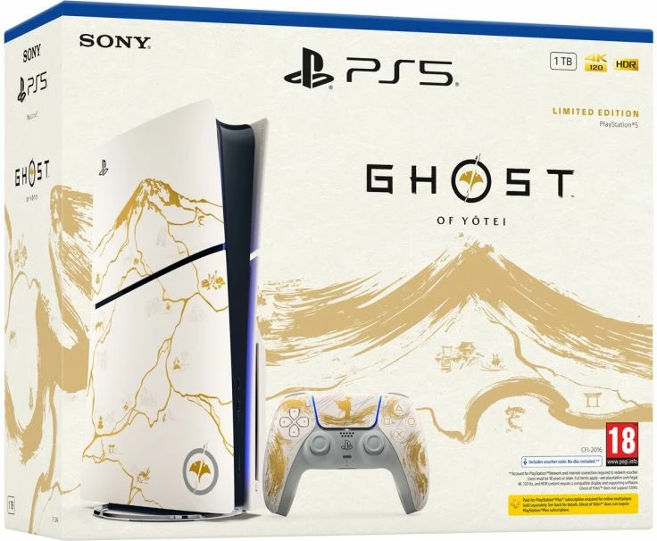 Konsolë lojërash Sony PlayStation 5 Ghost of Yotei Gold