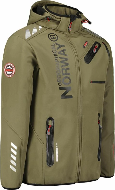 Jakne softshell për meshkuj Geographical Norway, kaki [Madhësia: L]