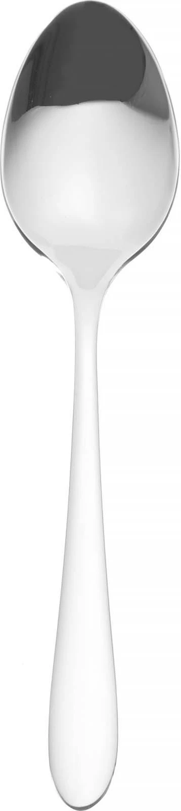 Lugë ëmbëlsire OVE Como 187 mm, inox 18/10, argjendtë, set 12 copë