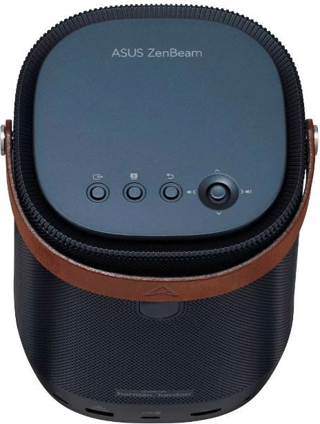 Projektor portativ Asus ZenBeam L2, 1080p, 960 lumen, Android TV, Harman Kardon, zi/blu