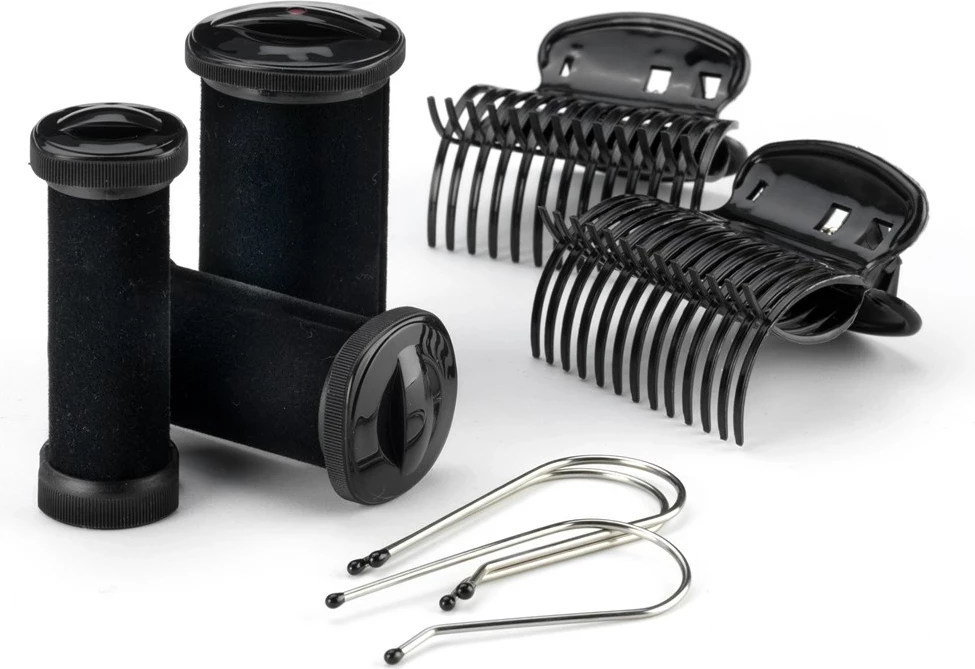 Set për stilim flokësh BaByliss Thermo Ceramic Rollers, 50 W, E zezë