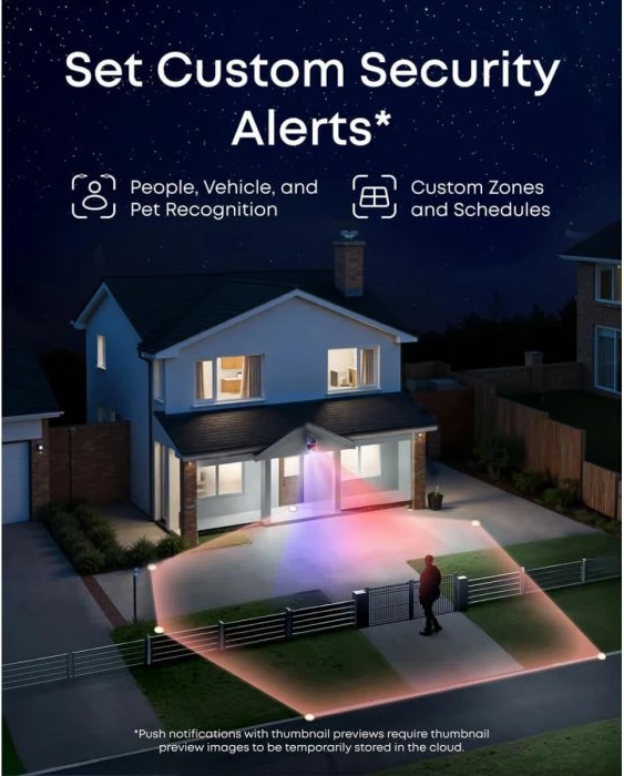 Kamerë sigurie PoE Bullet ANKER eufy E40 (T8P00321) 4K 122° IP67, bardhë/zezë, add-on