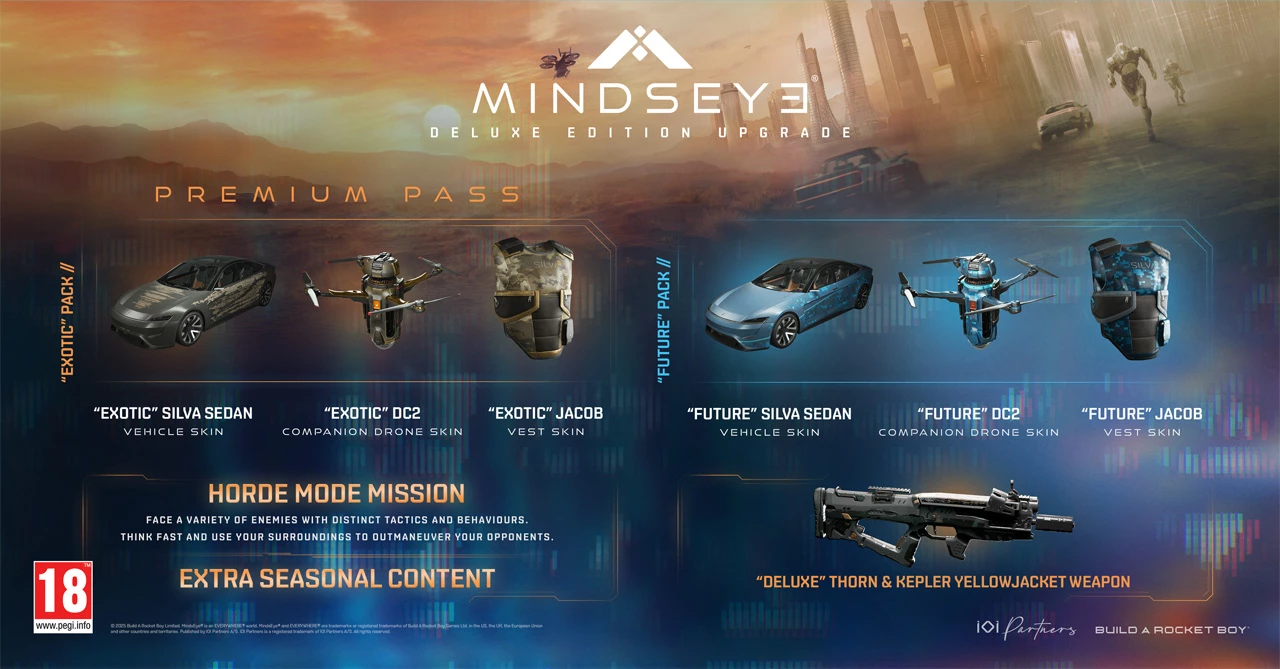 Lojë PS5 IO Interactive MindsEye, PEGI 18