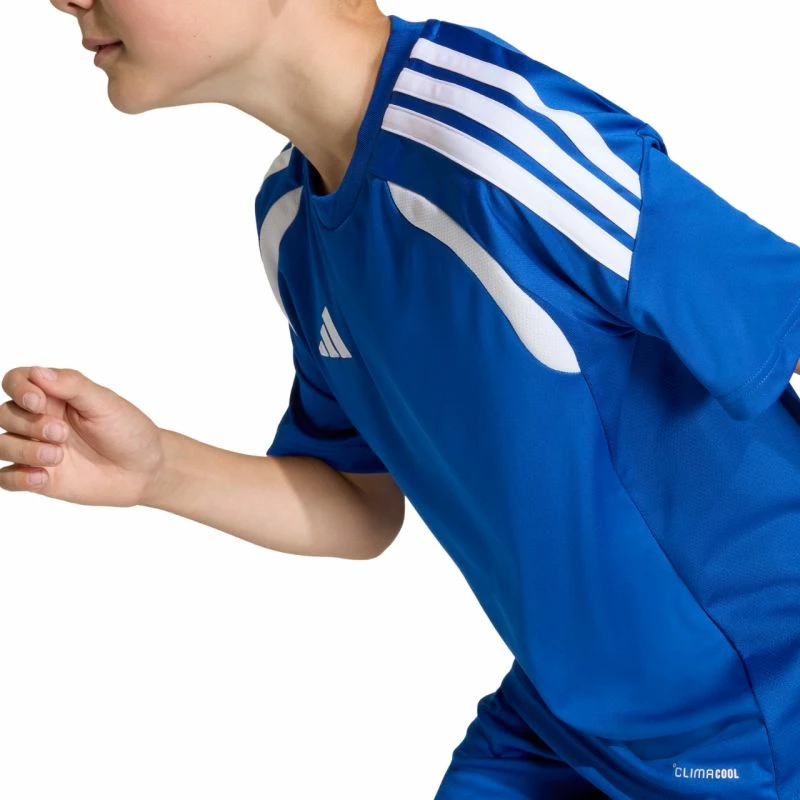 Fanellë futbolli adidas për fëmijë, e kaltër [Madhësia: 164 cm]