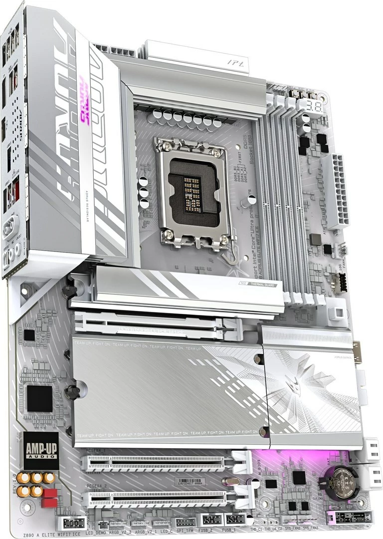 Pllakë amë Gigabyte Z890 A ELITE WIFI7, Socket-1851, ATX, Bardhë