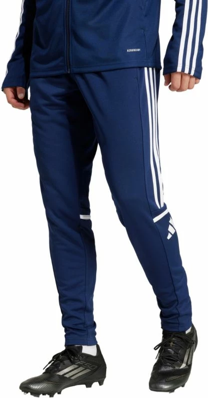 Pantallona sportive adidas meshkuj, ngjyrë kaltër [Madhësia: XXXL]