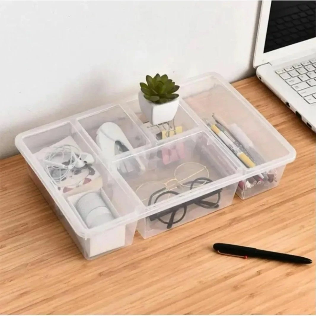 Kuti organizuese transparente Hermia, Byv, 24,3x38x7,5cm