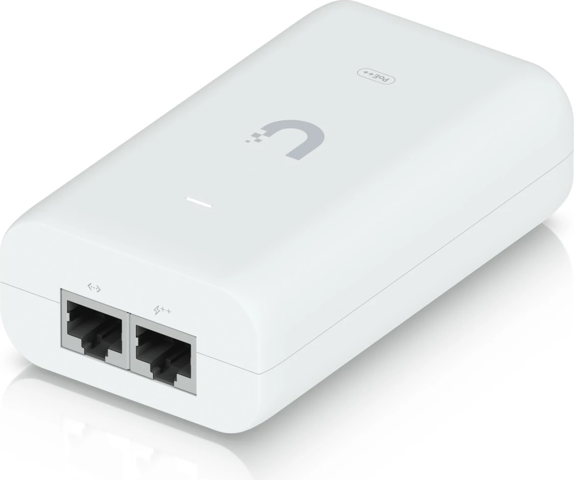 Adapter Ubiquiti UISP U-PoE++, Gigabit Ethernet, i bardhë