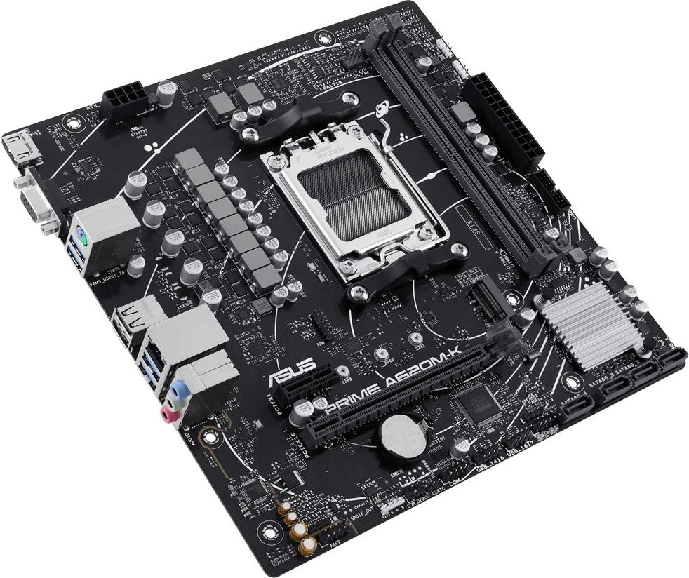 Pllakë amë ASUS PRIME A620M-K, Socket AM5, micro ATX
