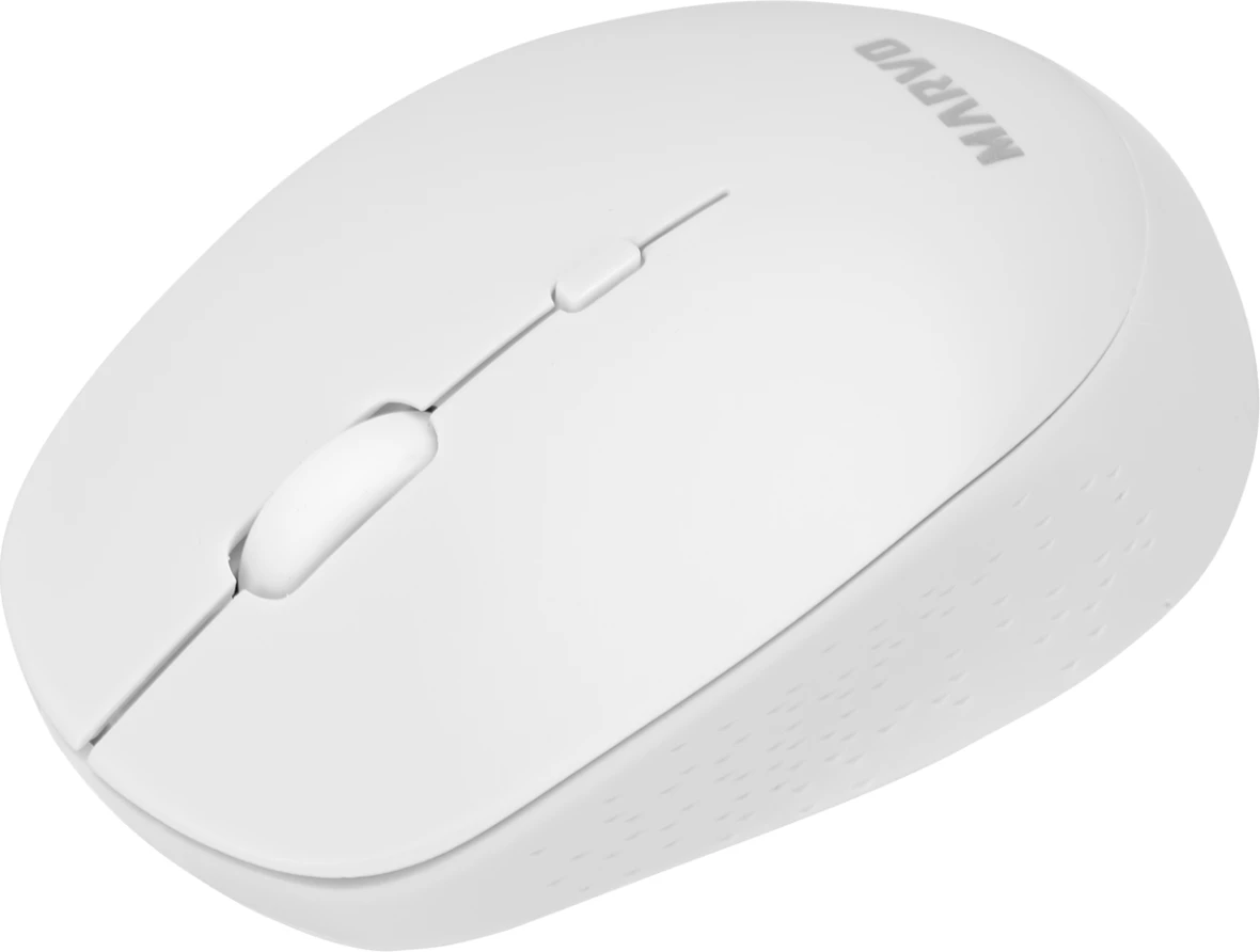 Maus wireless Marvo WM103, 2.4GHz, 800-1600 DPI, i bardhë