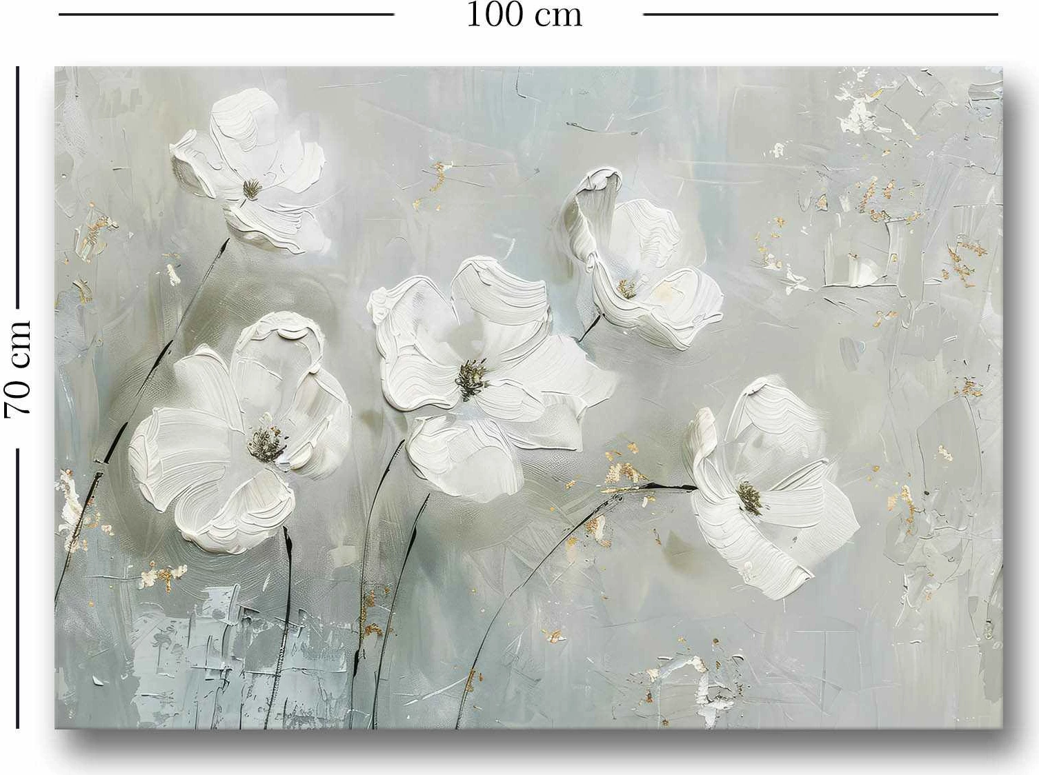 Pikturë dekorative në kanavacë, shumëngjyrëshe, Wallity, 70100Wabisabi-004, 70x100cm