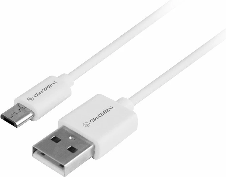 Kabllo USB GoGEN Cable USB/micro-USB, 0.5m - whit