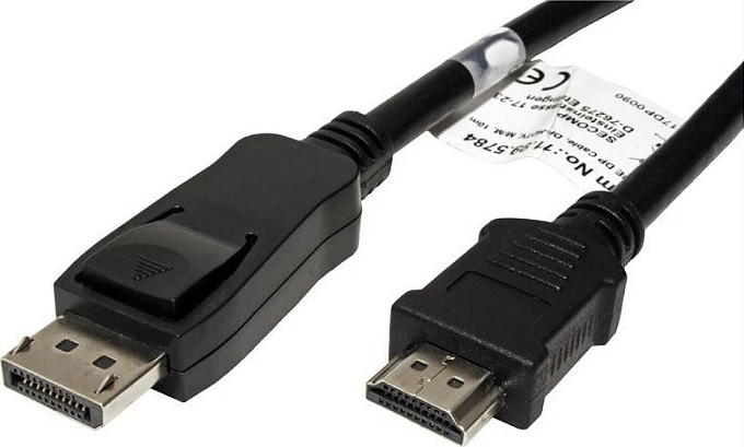 Kabllo DisplayPort në HDMI VALUE, 10 m, 1920x1080, e zezë