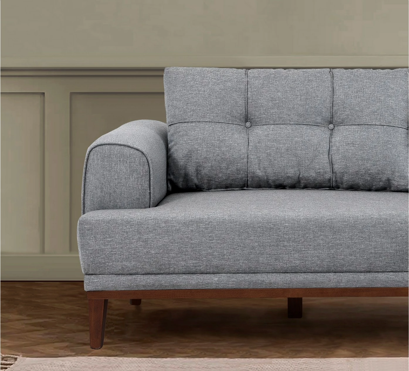 Set divani Atelier del Sofa, Vina, gri dhe arre