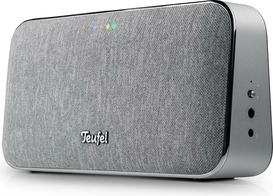 Altoparlant wireless Teufel MOTIV GO VOICE, Wi-Fi, Bluetooth, silver white
