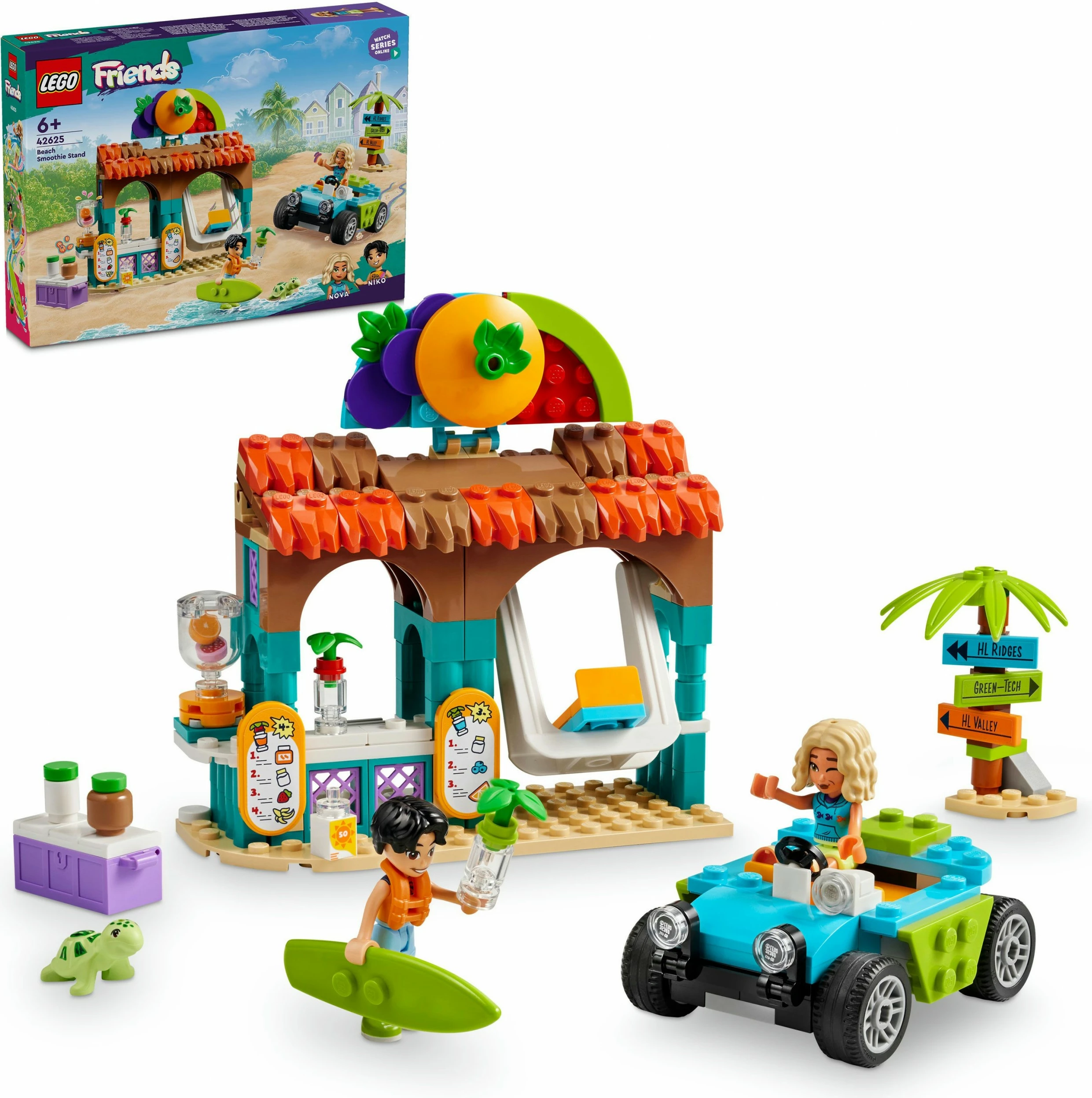 Set LEGO Friends 42625 Smoothie-Stand te plazhi
