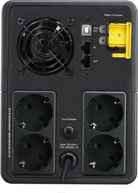UPS APC Back-UPS BX1600MI-GR 1600VA, 4 dalje, AVR, USB