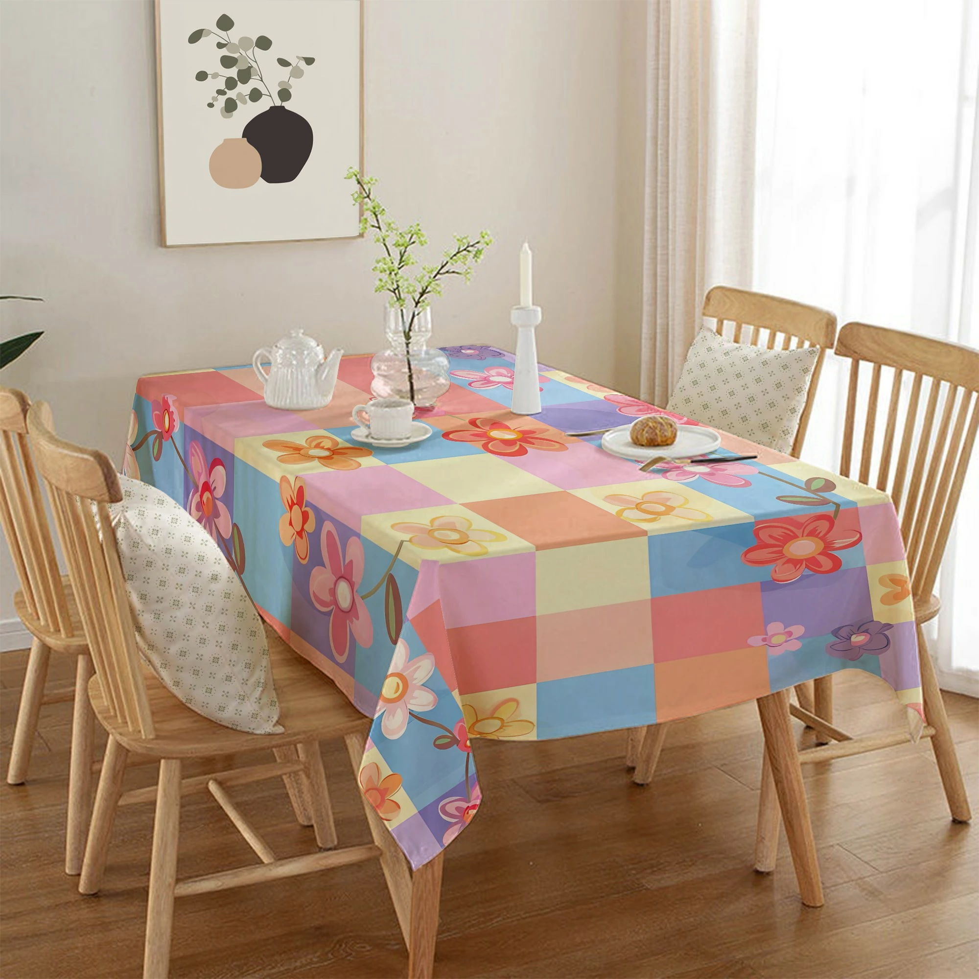 Mbulesë tavoline Hermia, Asr-tblclt25-34, 140x180cm