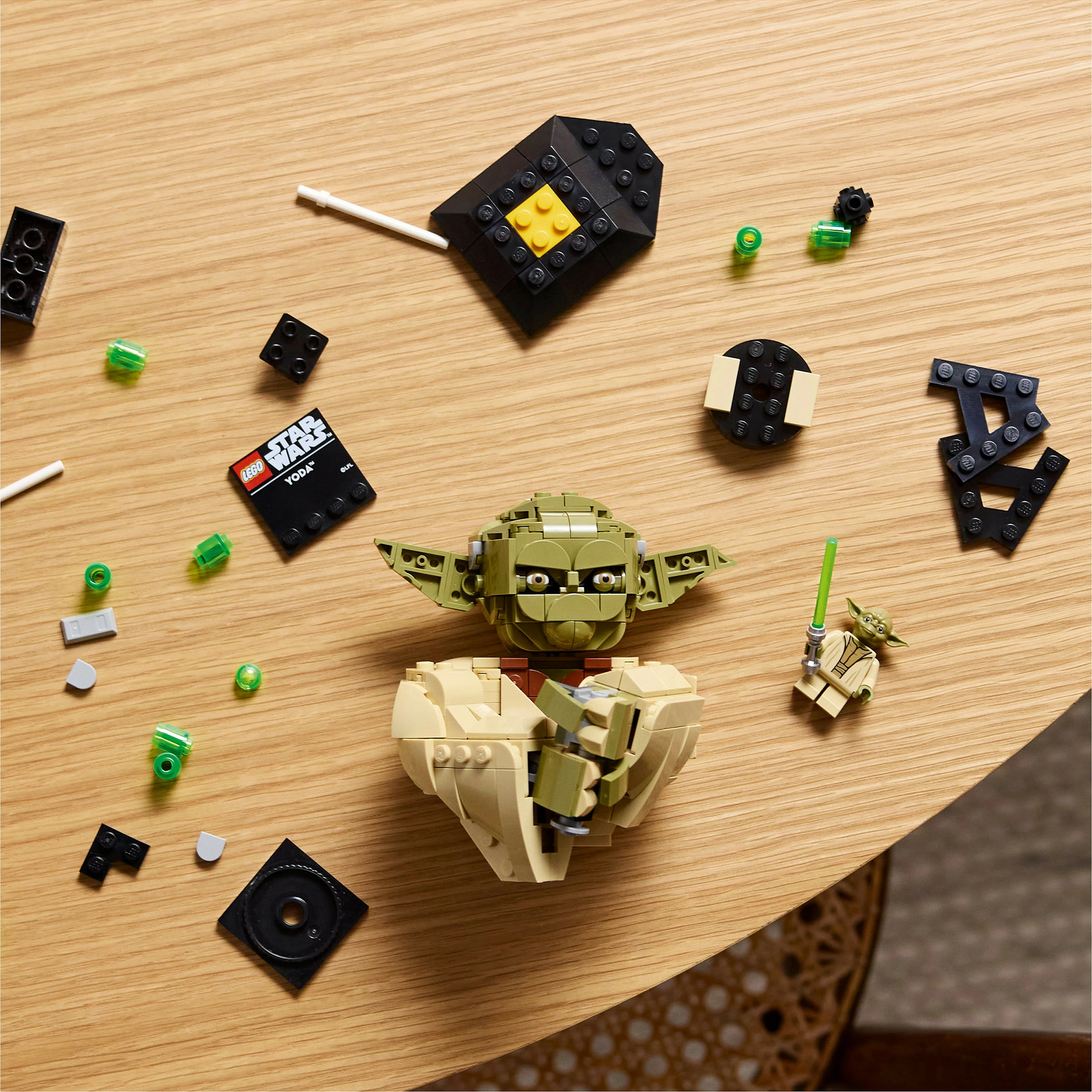 Set ndërtimi LEGO Star Wars 75438 Yoda, 399 pjesë, multikolor