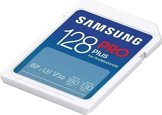Kartë kujtese Samsung PRO Plus SDXC 128GB, me lexues v2023