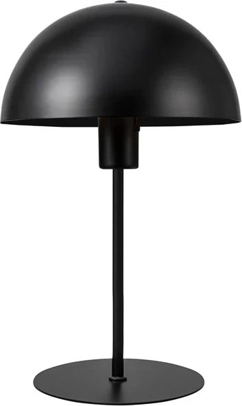 Lampë tavoline Desker E27 metalike, e zezë, D25x39cm