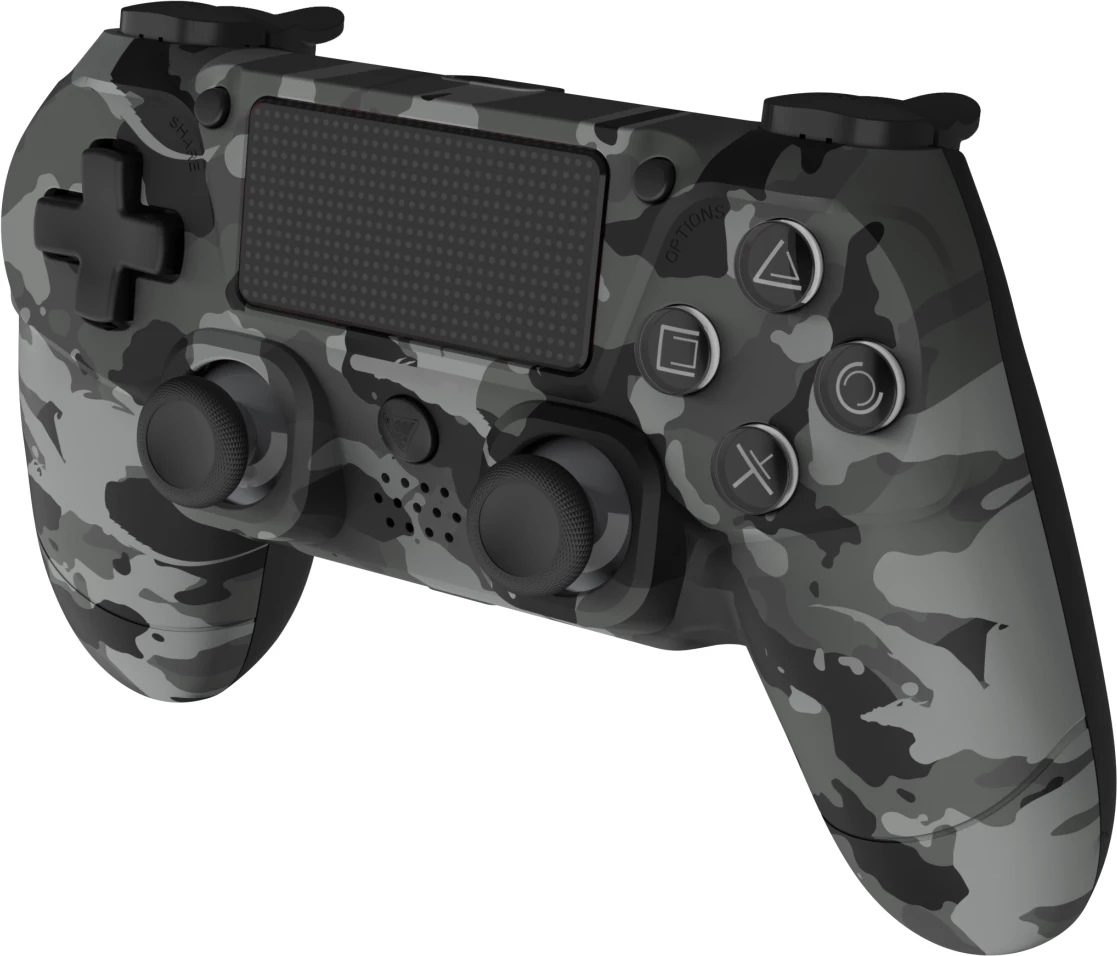 Kontroller wireless DragonShock MIZAR+ për PS4/PC/Mobile, Hall-Effect, gri camo