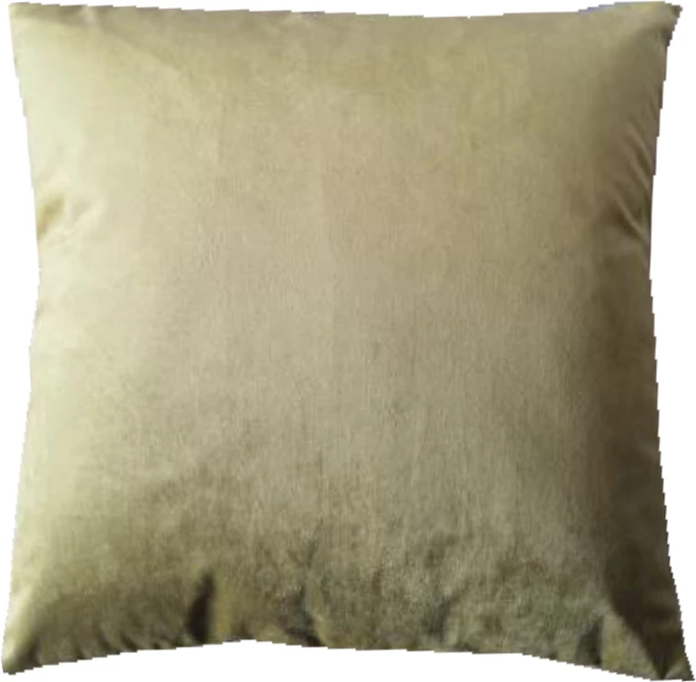 Jastëk dekorativ Repousse, kadife, ngjyrë ari, 45x45cm