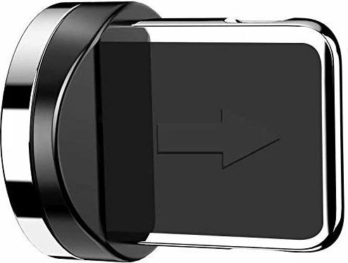 Adapter magnetik për kabllo Lightning Hurtel, argjend
