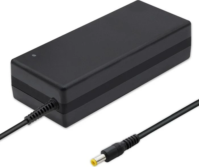 Karikues Qoltec 50761 për bateri e-bike, 42V, 2A, Zi