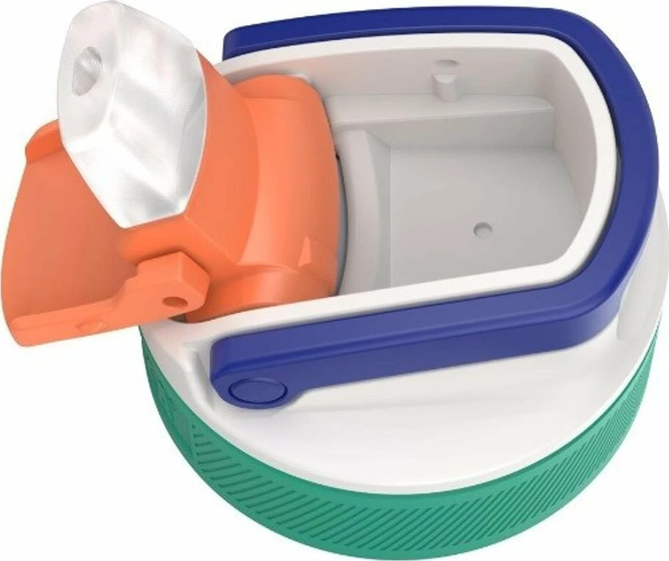 Shishe uji për fëmijë Kambukka Lagoon 400 ml Juggling Dino, jeshile, 1 copë