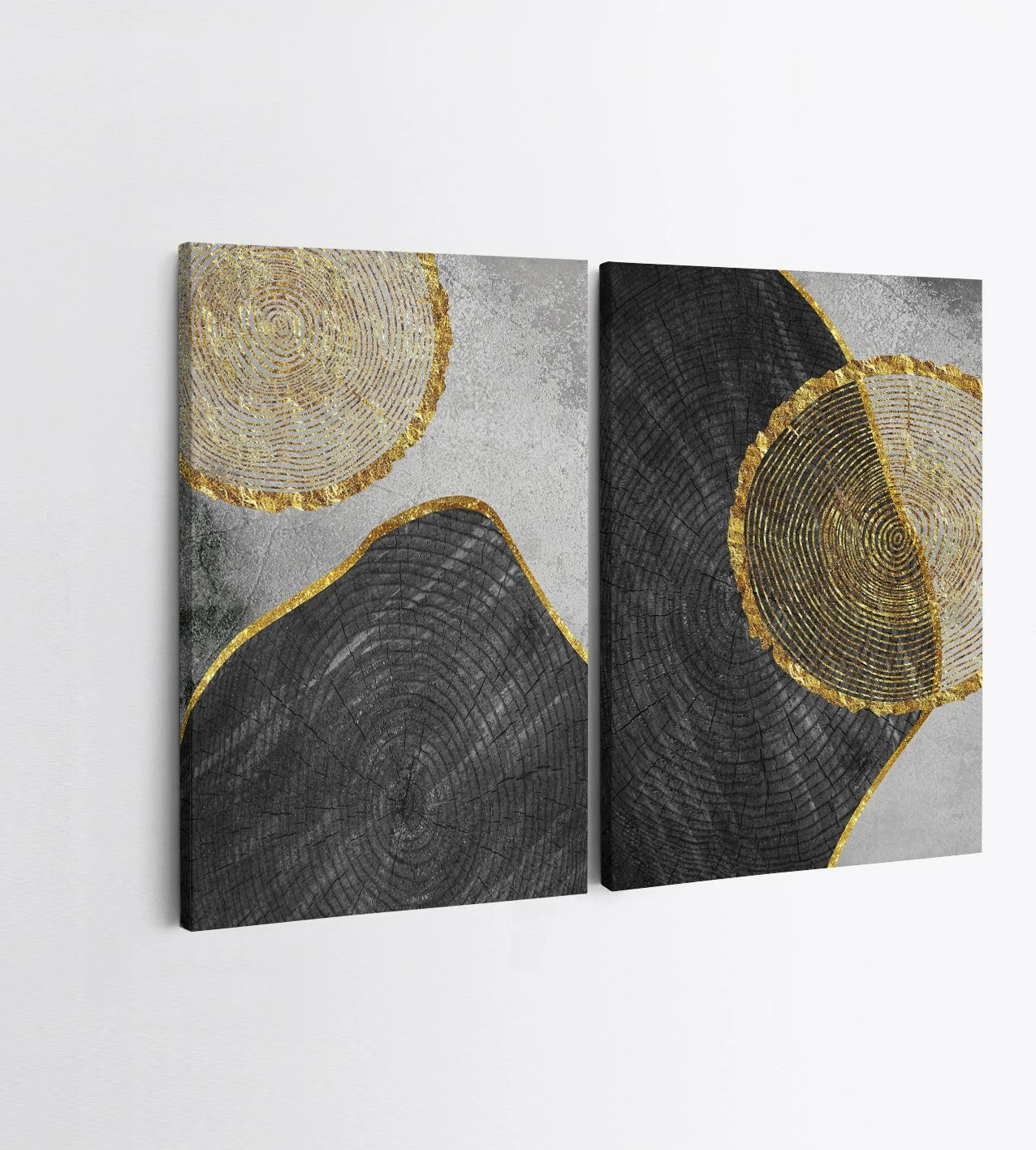 Pikturë dekorative në kanavacë (2 copë), Wallity, 2KNV4337, 50x70 cm