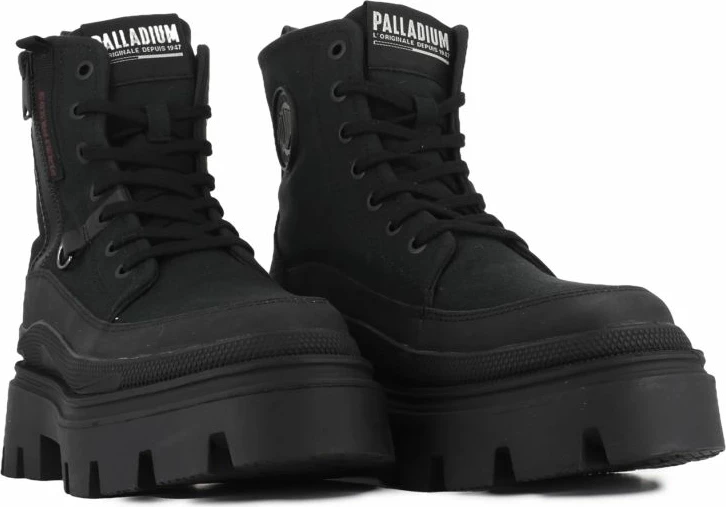 Këpucë Palladium për femra, të zeza [Madhësia: 37.5]