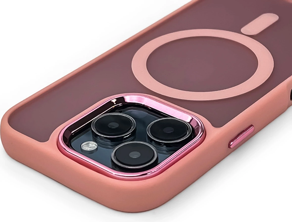 Mbështjellës Hurtel Fashion Case MagSafe për iPhone 17, Rozë