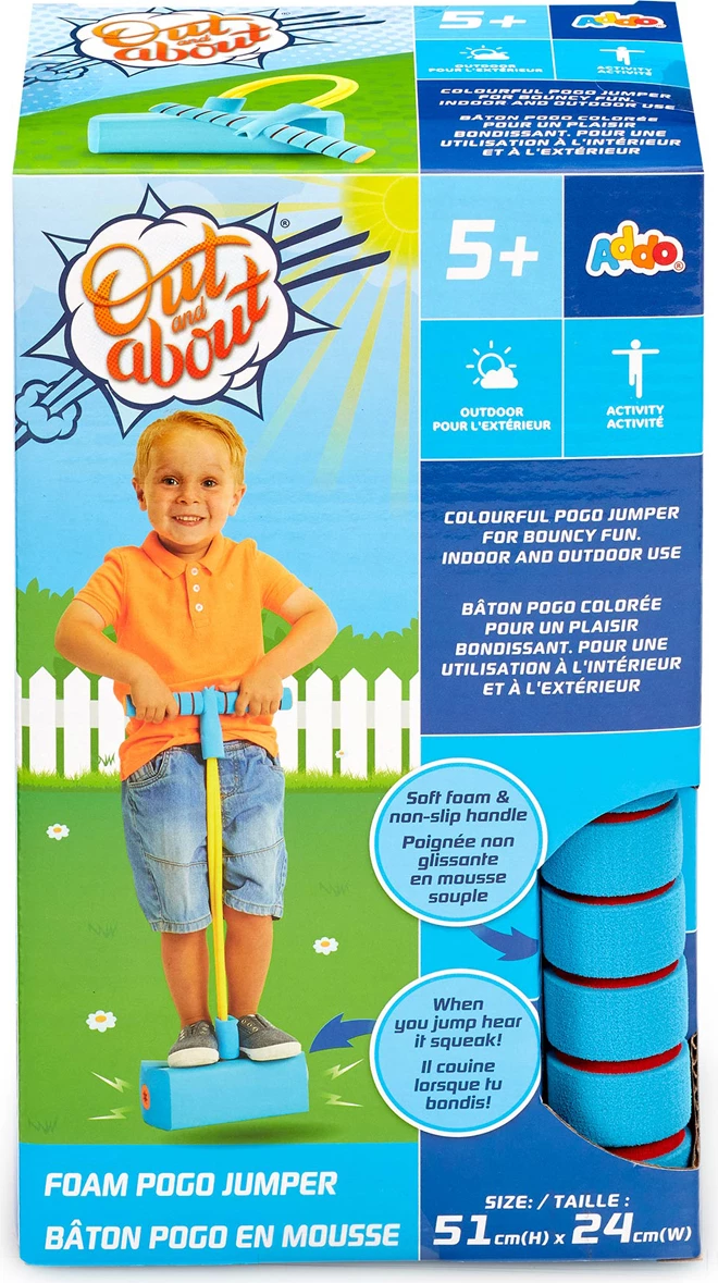 Out and About Foam Pogo Jumper Blue