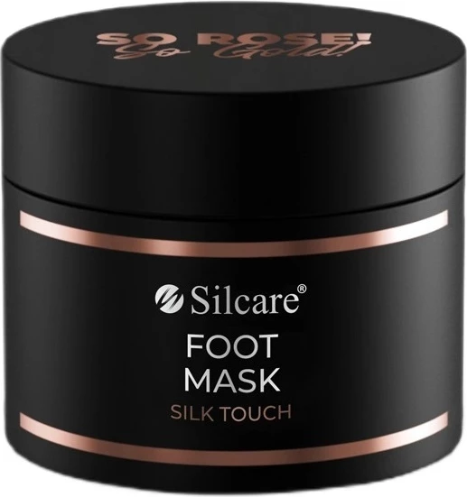 Maskë për këmbë Silcare So Rose! So Gold! Silk Touch për femra, 150ml