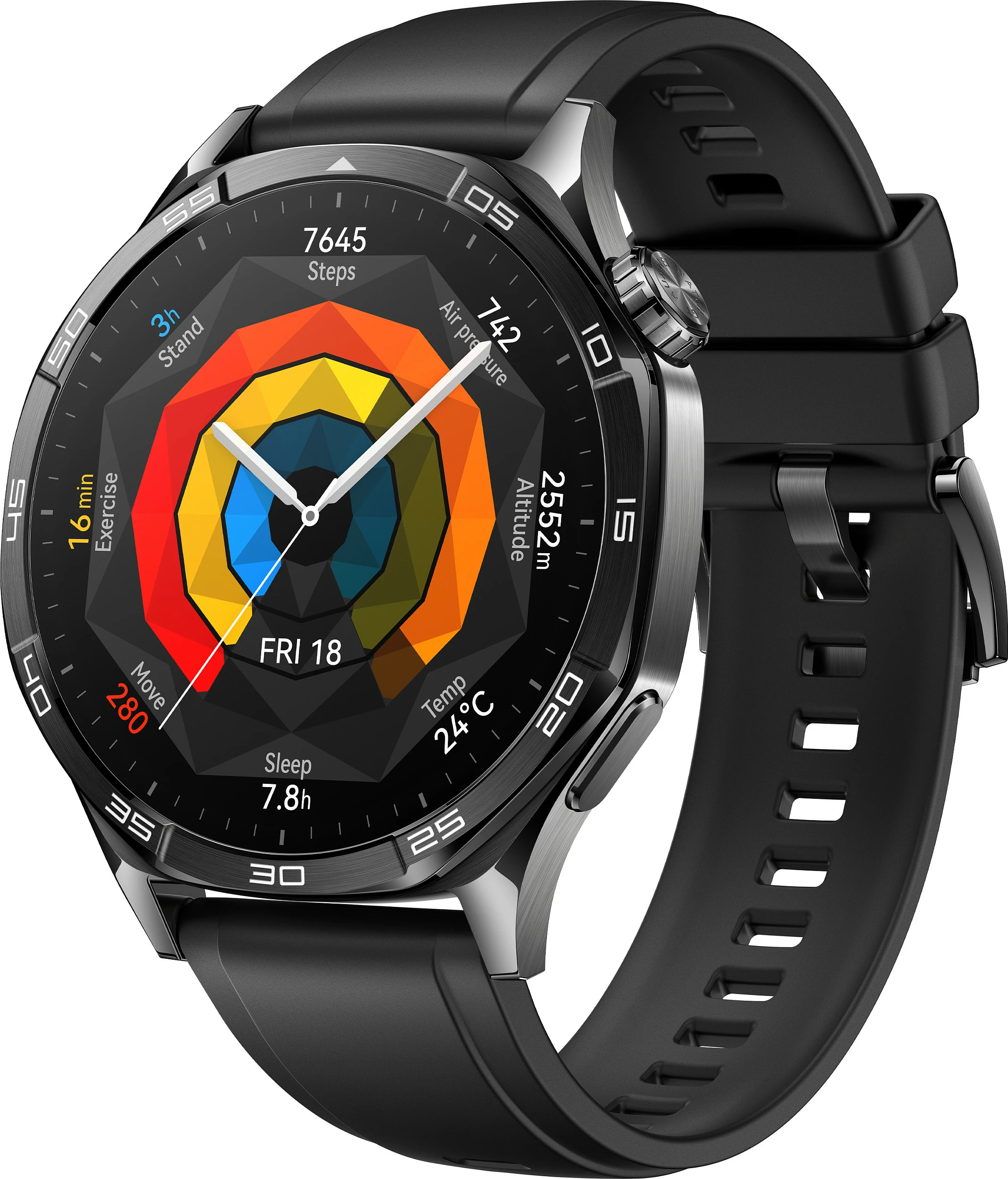 Smartwatch Huawei WATCH GT5 46mm, AMOLED, GPS, e zezë 3