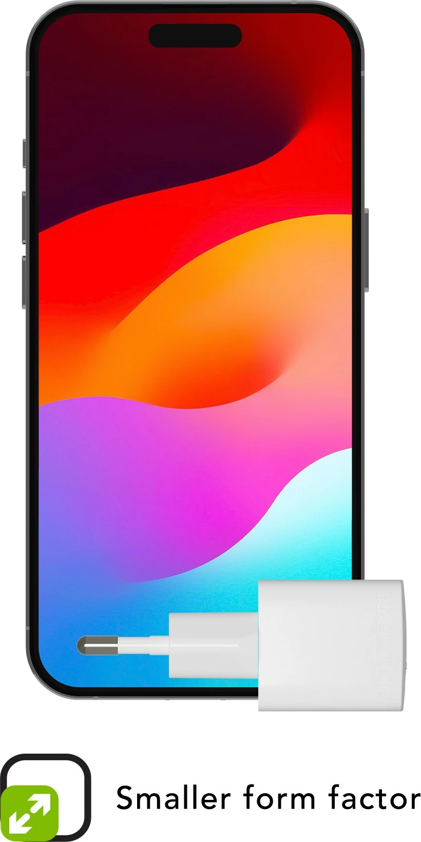 Karikues muri dbramante1928, USB-C, 25W, i bardhë