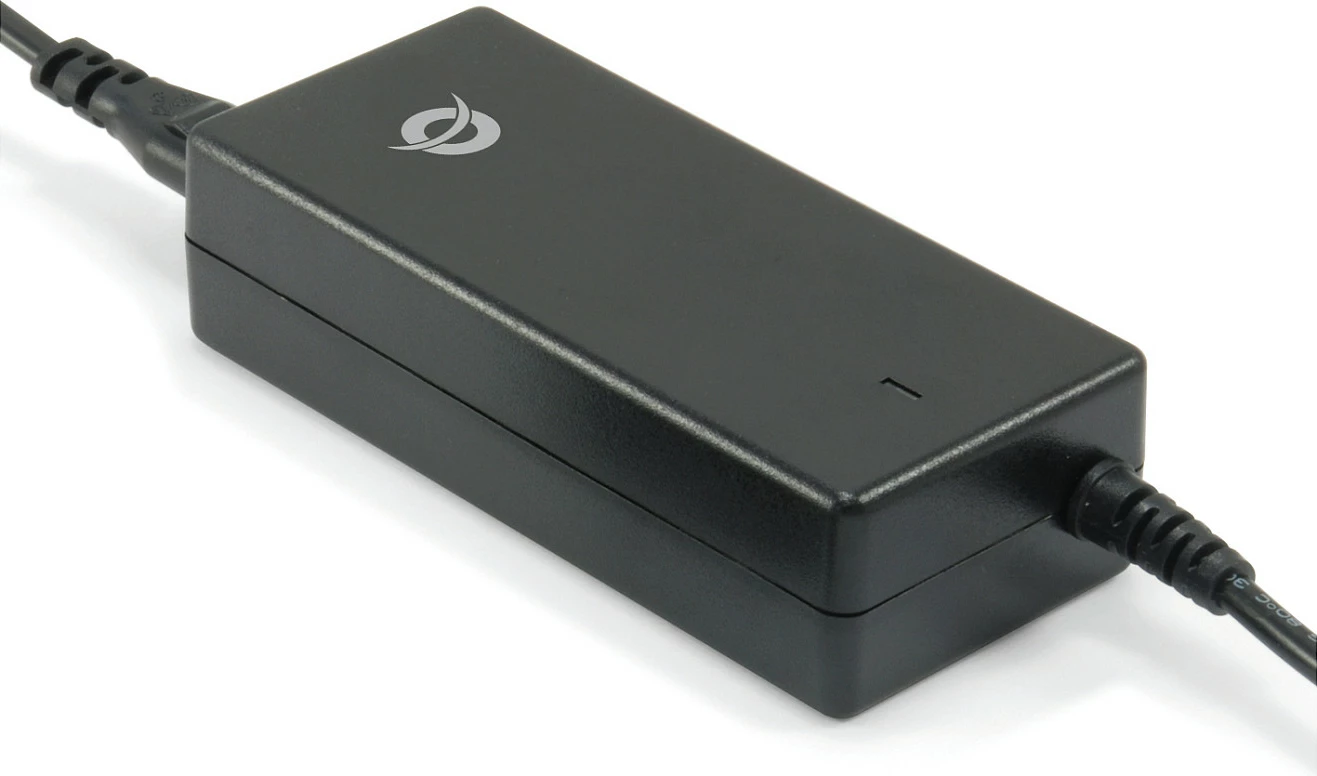 Adapter universal për laptop Conceptronic 65W, 18.5-20V, me 10 maja, i zi