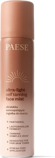 Mist vetë-ngjyrues për fytyrë Paese për femra 75ml