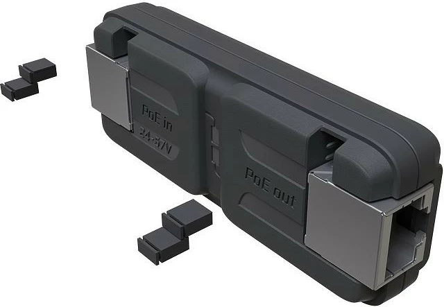 Pajisje rrjeti MikroTik GPER, 2 A, e zezë