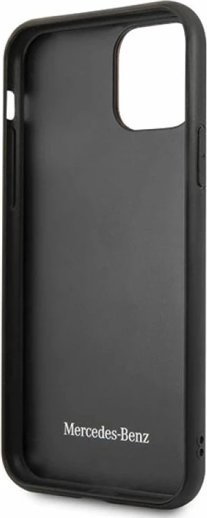 Kuti për iPhone 11 Pro Max Mercedes Wood Line Walnut, kafe