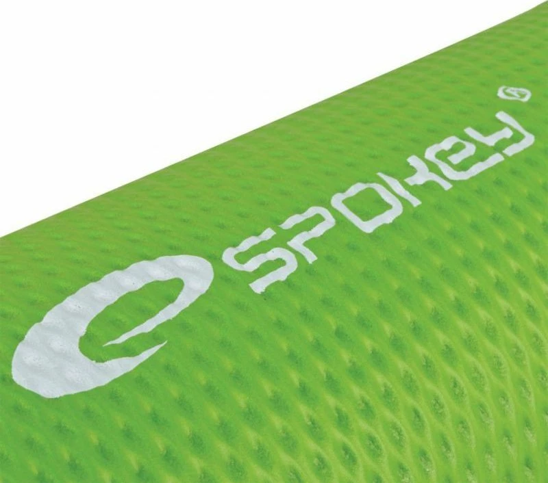 Tapet ushtrimesh Spokey Softmat 183x61 cm, 1.5 cm trashësi, anti-rrëshqitës, me rripa transporti, e gjelbër