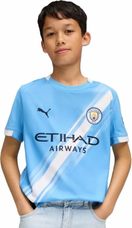 Fanellë për fëmijë Puma Manchester City [Madhësia: 140]